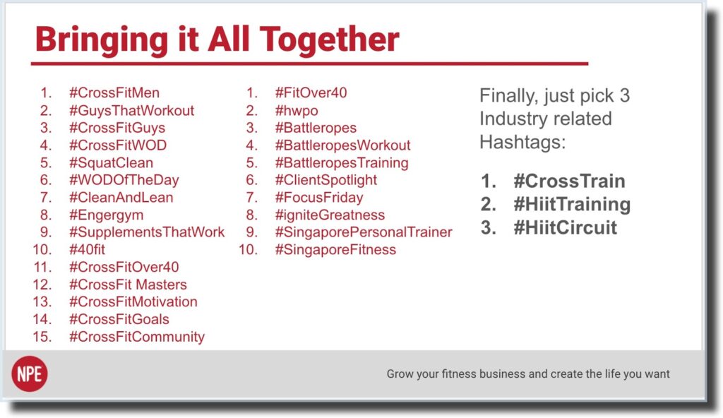 Attract New Members to Your Fitness Business with #Hashtags